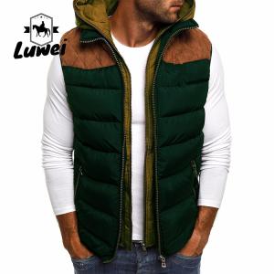 High Quality Men's Fashionable Sleeveless Utility Padded Lightweight Warmer Plus