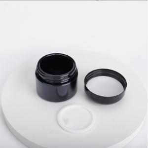 20g 30g 50g Black Eye Cream Jar With Lid Cosmetic Package Container Glass Cream
