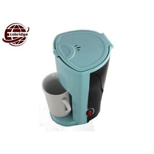 PP Electric Drip Coffee Maker 240ml Optional Color Family Mini 1 Cup 50-60Hz
