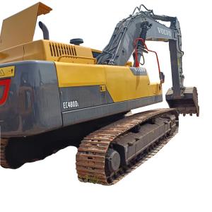 Cheap Volvo EC480 Used Excavator with 225 kw and 2.2M³ Bucket Capacity in Good Condition for sale
