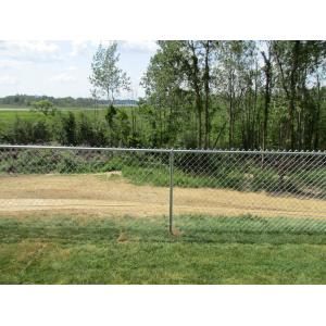 China Hot Dip Galvanized 50mm Hole Border 2.1m Decorative Chain Fence on sale