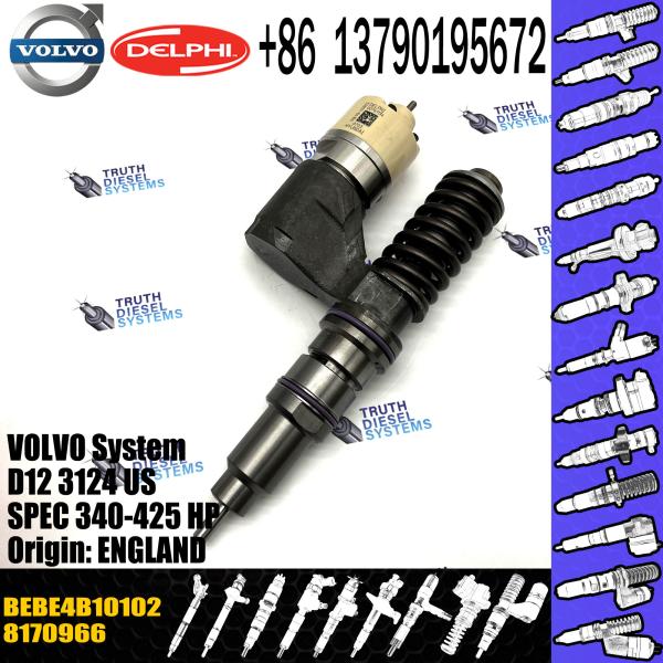 Quality Common Rail Diesel Fuel Injector 8170966 BEBE4B10102 for V-olvo FM 12 wholesale