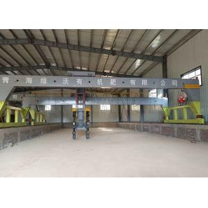 1200-3000mm Wheel Type Soybean Residue / Corn Stalks Composting Turner Machine