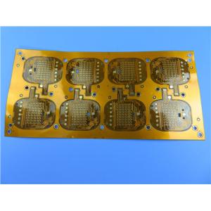 Double Layer Flexible PCB Board Built On Polyimide with 0.15mm thick for