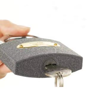 Cheap Iron 40mm Keyed Alike Padlocks For Household Warehouse Door Rust Proof for sale