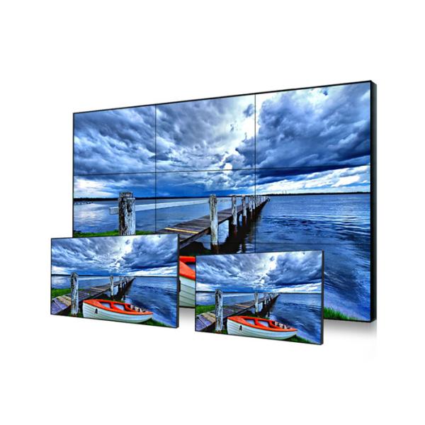 2 X 2 Video Wall Display Monitors High Refresh Rate , 49 Inch Seamless LCD Video