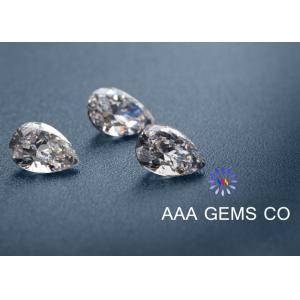 Forever Brilliant Colorless Moissanite Pear Anti High Temperature