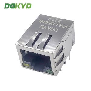 8 pins 10 / 100 BASE-T RJ45 Connector with Transformer, Ethernet Communication