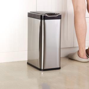 Wholesale Home Kitchen Automatic Intelligent Smart Trash Can Sensor Stainless
