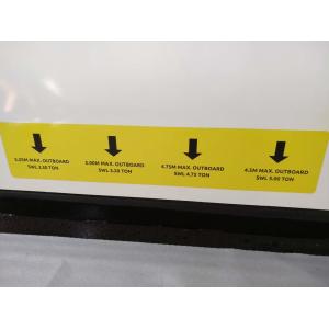 Epoxy Painting 5000kg Crane Loading Deck For Construction Sites