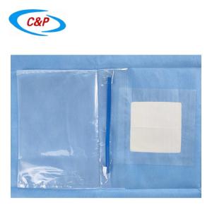 Sterile Disposable SMS Eye Surgery Drape With Pocket For Medical OEM / ODM