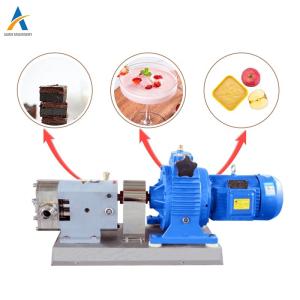China Stainless Steel Chocolate Internal Gear Pump Or Chocolate Syrup Honey Pump on sale