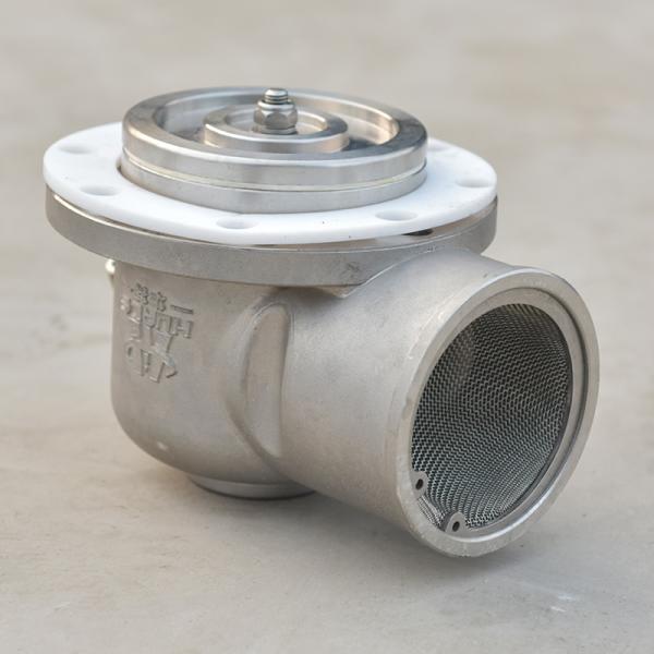 Pneumatic Open Method Stainless Steel Oil and Gas Recovery Valve for Tank Trucks Nitrile Rubber/PTFE Seal Material