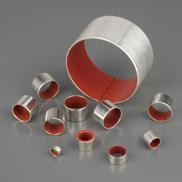 thin-walled split seam steel backing journal bearings | self-lubricating