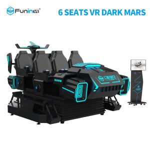 High ROI 9D VR Simulator Six Seats Virtual Reality Gaming Machine 1 Year