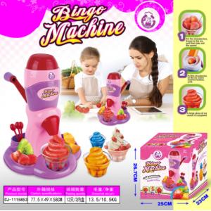 Multifunctional Plastic Kitchen Toy Antibacterial Ice Cream Machine Toy