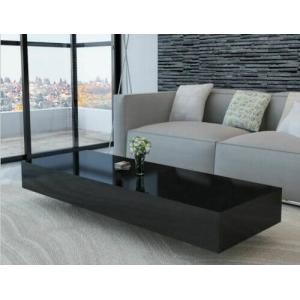 Cheap Black Color Modern Living Room Coffee Table Utility Functions Easy Maintenance for sale