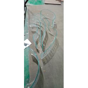 Hot Bend Building Toughened Tempered Glass Curve For Furniture