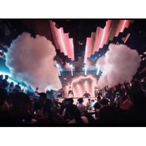 1.2L Oil Drum Volume RGB Light Smoke Machine with Remote Control for DJ Smoke