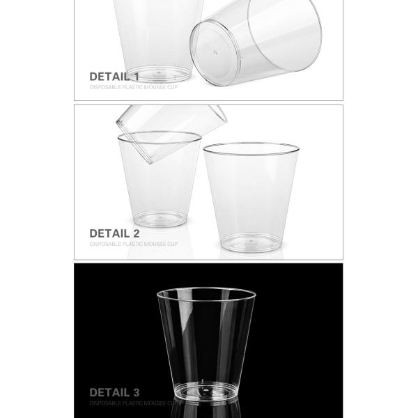 Alibaba best selling disposable clear ps airline plastic cup