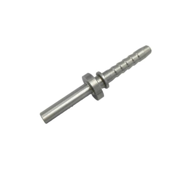 Quality Metric Standpipe Straight Hydraulic Hose Fitting 3 / 16”  to 2” Silver wholesale