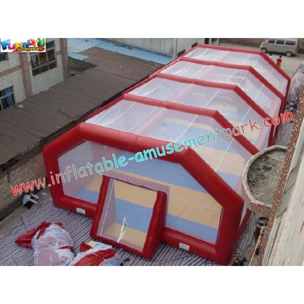 Custom Blow up Football field PVC tarpaulin Inflatable Sports Games for