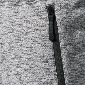 Wholesale Unisex Grey Plain Jogger Sweatpants Nylon Track Pants Men Plain Sweat