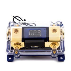 China 1 In 1 Out Car Audio Cable Power Fuse Holder Grounding Distribution Terminal Block LED on sale