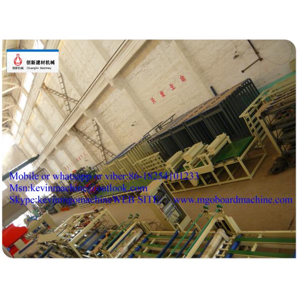 Wall Panel Manufacturing Equipment With 2 - 25 mm Thickness , Unlimited Length