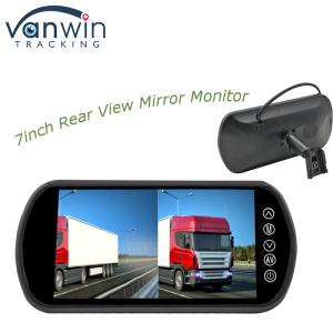 7 Inch AHD Private Mould 1080P Rear View Mirror Monitor TFT Car Monitor