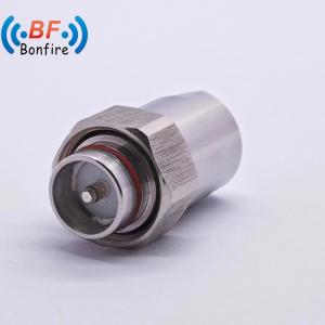 Insertion Loss 0.25dB DC-4GHz N Straight Male Connector for 7/8 prime Flexible