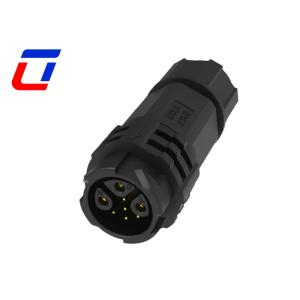 3 Power 5 Pin Waterproof Data Connector 15A M19 Circular Wire Connector