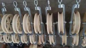 Cheap Hold Down Pulley Block Anti Lifting Automatic Release Pulley for Pulling Rope for sale