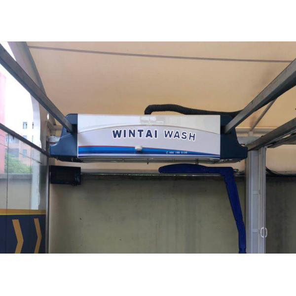 Quality Metal Frame Fully Automatic Touchless Car Wash Machine WT360 150L Water Consumption wholesale
