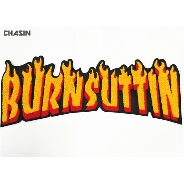 Quality Great 3D Effect  Letterman Patches Recycled Embroidered Letter Patch wholesale