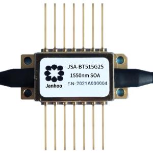 Cheap Janhoo 1550nm G=25dB high gain Butterfly SOA Semiconductor Optical Amplifier With Consumption for sale