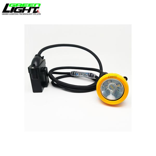 New Rechargeable Miners Cap Lamp with Cable Strobe Light Kl5m Safety Mining