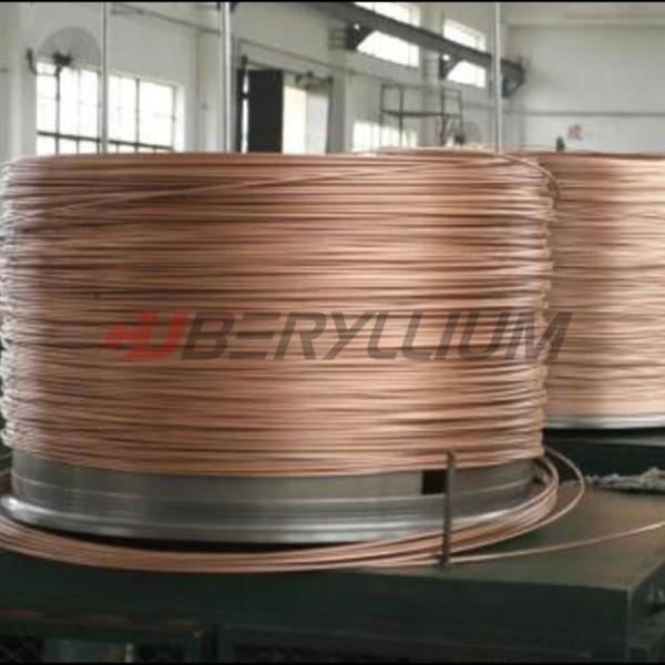 Quality Td01 C17200 Beryllium Copper Wire CDA 172 1/4 Hard Fine For Welding Electrode wholesale