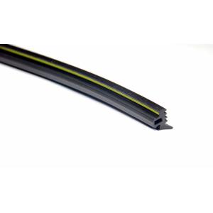 Cheap Black EPDM Rubber Window Seal Extruded With Colorful Marking Line for sale