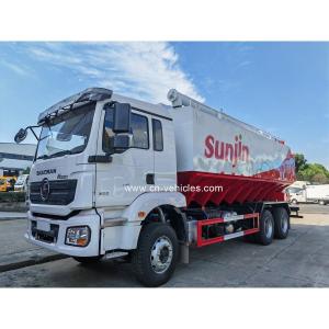 China Shacman H3000 Transport Feed Truck Stainless Steel Material on sale