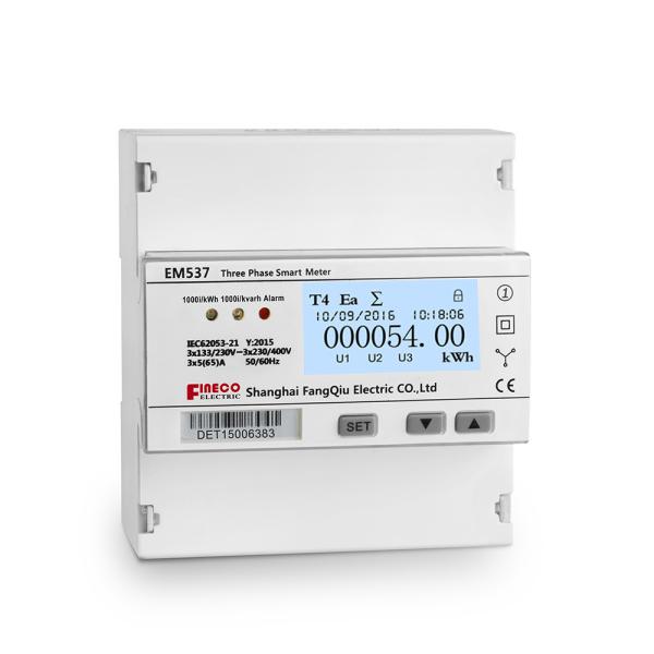 China 3-Phase Smart Electric Meter with Bidirectional Energy Measurement and OEM Support on sale China 3-Phase Smart Electric Meter with Bidirectional Energy Measurement and OEM Support on sale