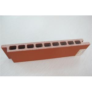 Rough Flat Surface Terracotta Wall Tiles Easy Installation With High Strength