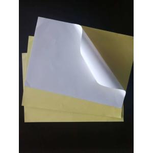 Directly from the Mill Custom Sticker Paper with Rubber Adhesive and Big Sheet