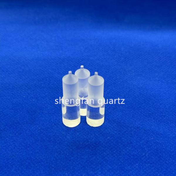 Quality Custom High Light Transmittance High Purity Full Transparent Slotted Quartz Rod Quartz Boat wholesale