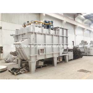 Continuous Gas Fired Aluminum Melting Furnace Max 3000 KG/H Castable Structure
