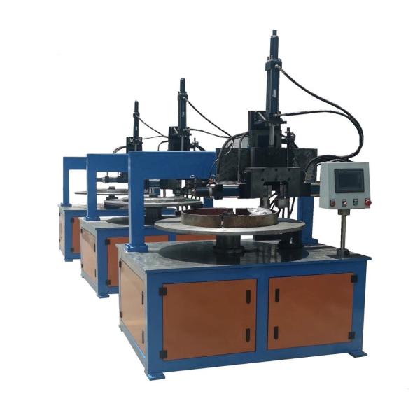 Quality 3-8mm thickness Dish End Cutting And Shrink Machine wholesale