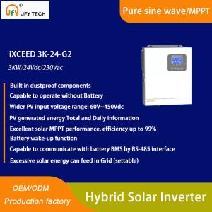 3KW Off grid inverter with 24V battery Input and 230Vac Output