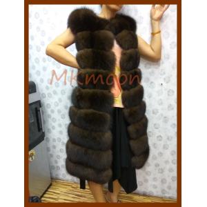 Cheap Fox fur vest, fox fur gilet -F105# for sale