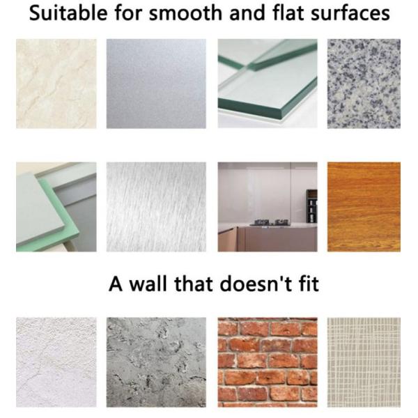 ABS Plastic Bathroom Accessories Sets 60mm Double Sided Adhesive Wall Hooks