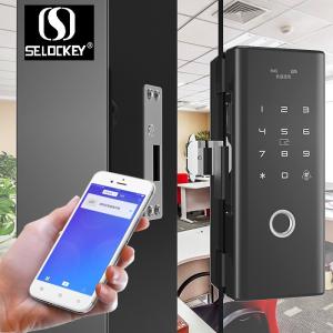 Remote Control Digital Glass Door Fingerprint Office Biometric Locks